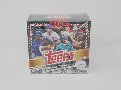 2021 Topps Baseball Factory Sealed Holiday Mega Box 1 Relic or Auto Relic - BB65