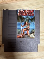 Dragon Fighter Nintendo NES Game Cart NTSC (READ DESCRIPTION ⬇️)