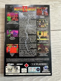 Mortal Kombat 2 Sega Saturn PAL - NO MANUAL