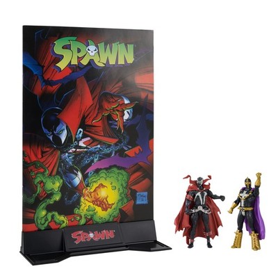 McFarlane Toys - Spawn & Anti-Spawn 2pk 3in Action Figures 3 inch, Multicolor