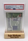 2004 Fleer Sweet Sigs Tom Brady #GHTB Gridiron Heroes Silver Relic /226 PSA 6
