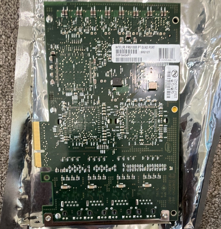 Intel PRO/1000 PF Quad Port PCI-X 4-Port RJ-45 Gigabit NIC 1Gbps EXPI9404PT
