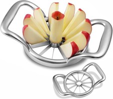 5.5 Inch Extra Large Apple Slicer,12-Slice Thin Apple Slicer and Corer,Cutter, D