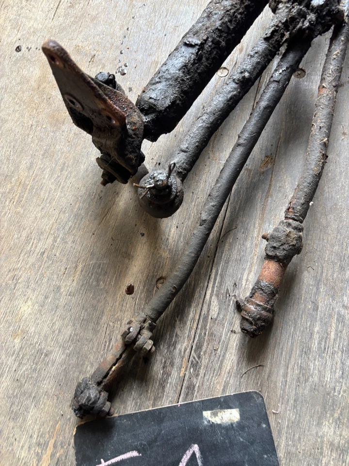 1958 1959 1960 58 59 60 Ford Thunderbird Galaxy dirección asistida Ram brazos acoplamiento Foto 2 de 4