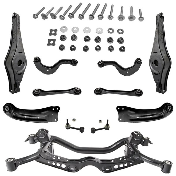 AchsträGer Hinten FüR VW Passat Variant B7 365 Und 8 Querlenker Schrauben-image