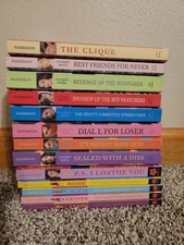 Clique Novels-lot of 13 Books Very Good Condition.
