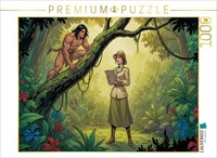 Calvendo Puzzle Tarzan Meets The Beautiful Jane For The First Time | 1000 Pieces