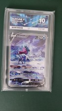 Suicune V GG38/GG70 Special Art Crown Zenith Ace Grading Gem Mint 10 Perfect Sub