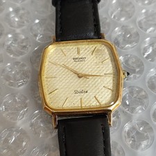 SEIKO Dolce GOLD Square 7731 5120 Watch Management K26