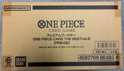 ONE PIECE Card Game Premium Booster The Best Vol.2 Box PRB-02