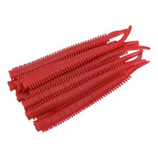 Flexible 10pcs Simulation Sand Silkworm Fishing Lure for Water Flow Swinging
