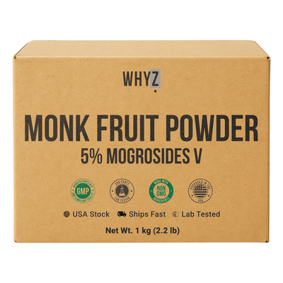 #ad Whyz Bulk Monk Fruit Sweetener No Erythritol Mogroside V 5% USA Stock $268.52