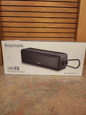 Raymate Bluetooth Speaker, HiFi Stereo Sound with DSP, 30W IPX7, fast shipping 