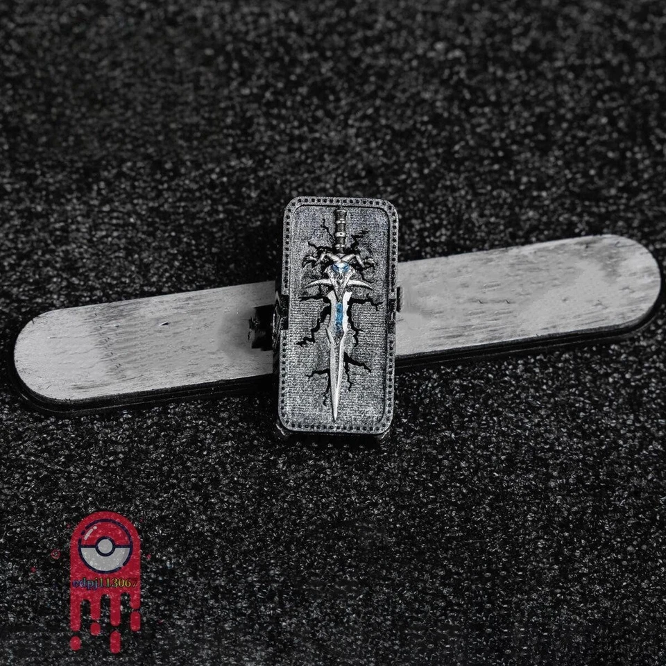 Game World of Warcraft Frostmourne Creative Translucent Mechanical Keyboard Cap - Image 3 of 4