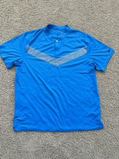 Nike Tiger Woods Men  s X-Large Golf Vapor Polo Blade Collar Dri Fit Performance