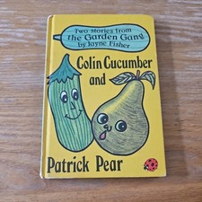 Ladybird The Garden Gang Book Colin Cucumber and Patrick Pear Jayne Fisher M5