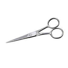 5.0" Stainless Steel Facial Hair Small Pet Professional Grooming Scissors Shears