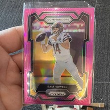 Panini 2023 Prizm Pink Prizm #300 Sam Howell Washington Commanders NFL