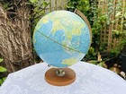 Vintage World Globe 12 Inch George Philip & Son Scan-Globe Denmark 1973