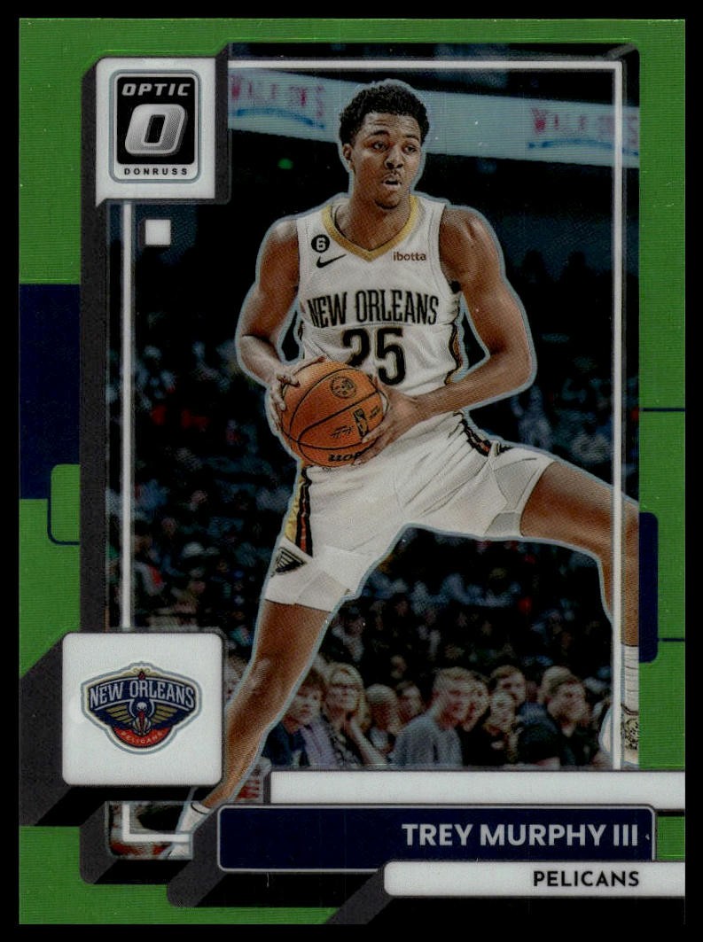 2021-22 Donruss Optic #178 Trey Murphy III Lime Green #/149