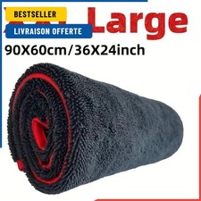 Serviette de voiture ultra absorbante XXL, serviette de séchage en microfibre