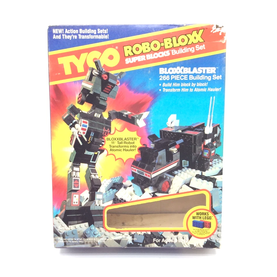 Vtg Tyco SUPER BLOCKS ROBO-BLOXX BLOXXBLASTER -AS-IS- - Image 4 of 4