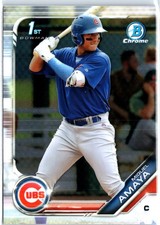 2019 Bowman - Miguel Amaya #BCP-35 Chrome Prospects Chicago Cubs