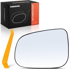 Heated Mirror Glass with Backing Plate Compatible with Volvo Left Driver Side