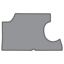 Trunk Mat For 1966-1967 Chevrolet Impala 2dr Convertible Tm Vinyl