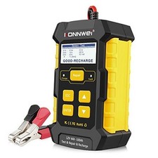 3 in 1 Car Battery Charger, KW510 Battery Tester 12V 5-Amp Fully Automatic