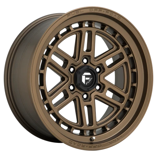 17x9 D669 Fuel Nitro Matte Bronze Wheels 5x5 (-12mm) Set of 4 - Picture 1 of 5