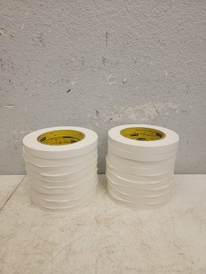 (18)Scotch 256 Printable Flatback Paper Tape 1/2'' x 60yds 3'Core White 25612