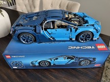 LEGO Technic 42083 Bugatti Chiron Ultimate Car Concept 3599pc Box Manuals