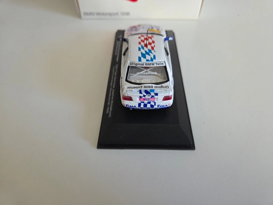 Minichamps 1/43 Schnitzer BMW 320i J. Winkelhock - #28 STW 1998 - Rivenditore - Immagine 4 di 4