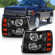 For 2007-2014 Chevy Silverado 1500 2500hd Replacement Headlights Leftright For 2007-2014 Chevy Silverado 1500 2500hd Replacement Headlights Leftright