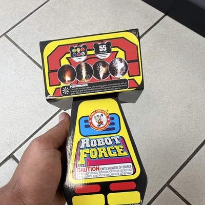 Winda Fireworks Robot Force Robot Fountain Firework, Robot Theme 2023