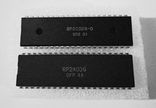 Nintendo NES CPU OEM RP2A03/NES PPU OEM RP2C02G  TESTED WORKING Pair NTSC