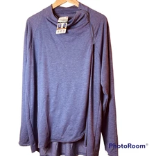  NWT Copper Fit Women's long Sleeves Tunic Blouse Size XXL