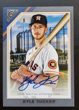 2022 Topps Gallery Kyle Tucker Veteran Auto #VA-KT Houston Astros