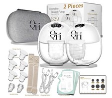 Hands-Free Wearable Breast Pump w/Leak-Proof Comfort Seal Portable Electric Pump