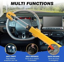 Steering Wheel lock for Car Heavy Duty high security anti theft Clamp Locks UK