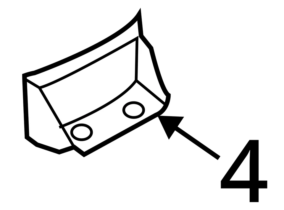 SOPORTE PARACHOQUES DELANTERO CHRYSLER 55076528 NUEVO OEM 55076528 Foto 4 de 4