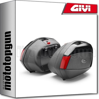 GIVI SUZUKI GSX 1250 F 2010 10 2011 11 MONOKEY SIDE CASES BLACK 70 LT
