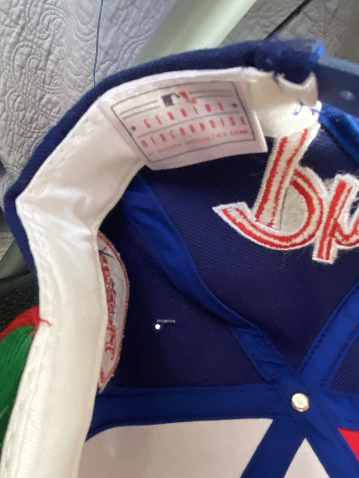 Vintage Philadelphia Phillies Back Script Snapback Hat MLB NWT - Image 4 of 4