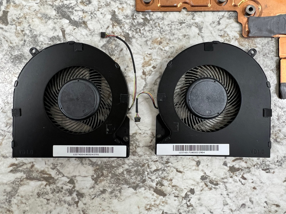 Razer Blade 15 RZ09-02386 CPU/GPU Cooler Heatsink with Fans and