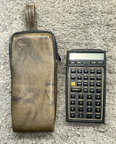 VINTAGE HEWLETT PACKARD HP-41CX TASCHENRECHNER -- UNGETESTET 94737