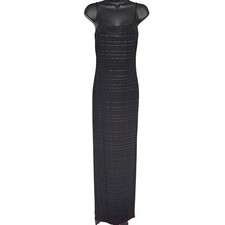 Vintage y2k Alchemy Dress Sz 6 Whimsygoth Grunge Sheer Glitter Maxi
