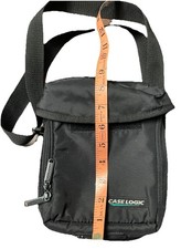 Case Logic Walkman Odtwarzacz CD Etui Torba Vintage Retro Zamek błyskawiczny Czarny Aparat PDA Pasek