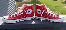 Converse Chuck Taylor All Star M9621 Red High Top Sneakers Size M 5 W 7 NICE Con