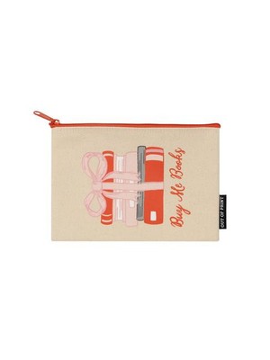 Buy Me A Book Stack Pouch